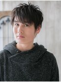 グレーベージュ束感な涼しげ無造作ショートb戸田公園