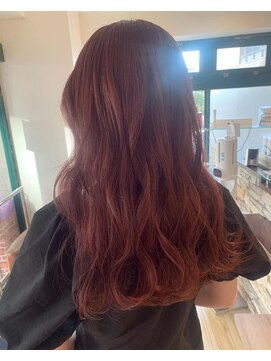 ネオヘアー 曳舟店(NEO Hair) ブリーチなしダブルカラーピンクラベンダー
