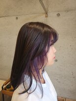 ヘアメイク ゼロ(0) パープルインナー