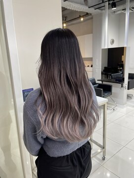 アライブ ハラジュク(ALIVE harajuku) グラデーションカラーバレイヤージュインナーカラー　ryota