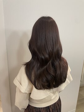 ルアナ 梅田店(Luana) 【HARUKA】ラベンダーブラウン×韓国レイヤー