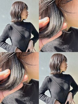 ロックス バイ マグ 松本(rocks BY MAG) 透明感カラーイルミナカラーオリーブグレージュ