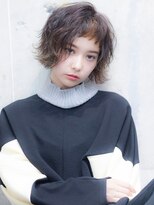 ジェニーバイメノン(JENNIE by Menon)&nbsp;小顔　ブランジュ　ワンサイドショート　ミニマムボブ