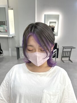 シェイロ(Cielro) ショートヘアー×インナーカラー