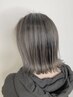 カット＋ファイバーブリーチダブルカラー（特殊デザインカラー）＋極上TR