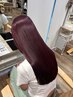 【yusa限定】うる艶カラー×似合わせカット×ホームケア付きTR    