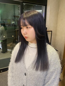 チャンネル(channel) 透明感カラーラベンダーブルー