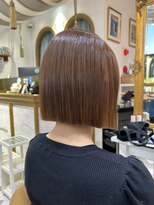 ロンドアベニール 北千住(Lond avenir)&nbsp;ウェーブミディアム似合わせカットメルティカラー縮毛矯正北千住