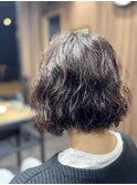 《ALETTA》 Aラインパーマボブ【平塚】