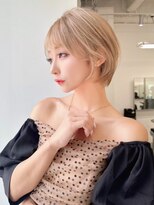 ロンドルーナ 岐阜(Lond Luna)&nbsp;ブリーチ ダブルカラー ボブ145325