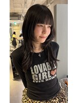 アム(amu)&nbsp;ハッシュカット/韓国レイヤー