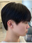 メンズ縮毛矯正　シースルーマッシュ【町田メンズカット】