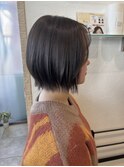 切りっぱなしボブ