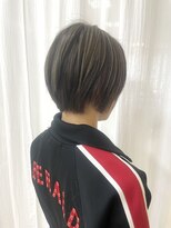 エミュ 天文館店(eMu) 大人可愛いハイライトショート