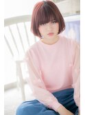 *CUORE松戸*…髪色にポイント☆シンプルボブａ