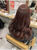 秋カラーヘアー