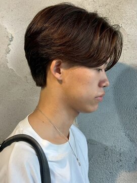 ニアウ 高崎店(Niau) MEN’S HAIR/サーフカール/刈り上げセンターパート/群馬高崎
