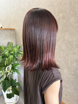 dellne hair【デルネヘアー】 カシスピンク