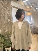 ショートボブ