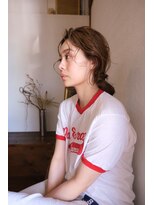 ニーム 栄(nimes)&nbsp;yosuke ナチュラルベージュカラーとゆるっとアレンジ