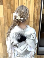 びゃんびゃん 浅水本店&nbsp;成人式/ヘアセット/イメチェン/編み下ろし/着物/前髪/結婚式