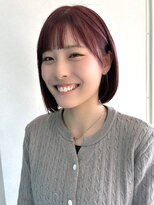 ルネシミズ(Rune shimizu)&nbsp;ボブ/カシスピンク