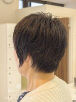 サロンイクエヤマザキ 麻布十番(SALON IKUE YAMAZAKI)&nbsp;傷まない白髪染　ノンジアミンカラー　ショートカット