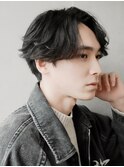 毛流れセンターパート
