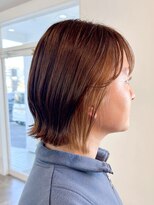 クララジャパン ナベシマ(CLALA JAPAN Nabeshima)&nbsp;ボブ　ミルクティーベージュ　艶髪　髪質改善カラー　ショート