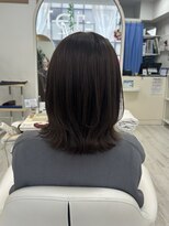 アルターシェリー(aL-ter che'rie) ダークパープル/ナチュラルショート/夏のヘアアレンジ/津田沼