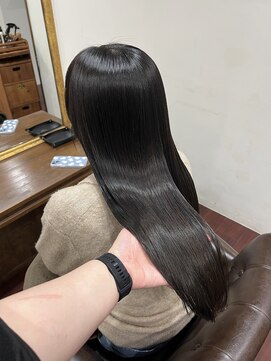 ワンラヴェストヘアオルシェット 長野駅(One Lovest Hair olchette) 髪質改善ストレート/顔周りレイヤー/髪質改善/長野市/長野駅