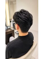 ヘア&エステ ヒロイン 西武池袋店&nbsp;大人メンズレイヤー毛流れショートスタイルヘア。