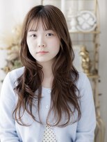 ENOAhair&spabyCOVERHAIR【ショート/白髪染め ぼかし/ヘッドスパ】【10/1開店(予定)】&nbsp;艶髪ブラウンの上品ロング　/川口/30代/40代/50代