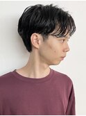 【メンズ 松戸 岩口】ニュアンスパーマ黒髪ハンサムショート
