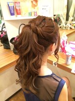 イースタジオ 六本木店(e:studio)&nbsp;アレンジポニー　《　六本木　ヘアセット　》
