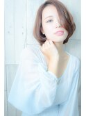 【morio池袋】大人かわいいワンカールナチュラルボブ