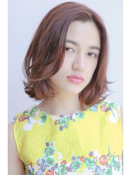 タカハシ ヘア アンド スパ(TAKAHASHI HAIR&SPA) 外国人風ミディアムレイヤー★SIDE