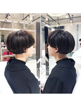 レンジシ オモテサンドウ(RENJISHI omotesando) マッシュラインのモードボブ！＜本橋寛道＞