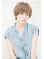 ヘアーズ ロッソ テラス(hair's ROSSO TERRACE)&nbsp;上品　センシュアル 　ナチュラルショートヘア[30代40代50代]