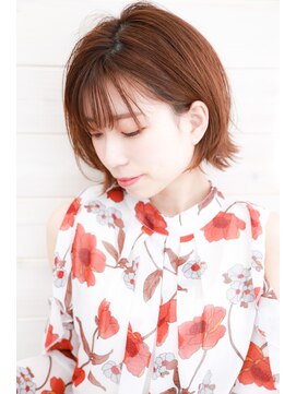 オーシャン(Ocean) [OCEAN Hair&Life]シースルーバング☆耳かけ☆ラベージュ☆