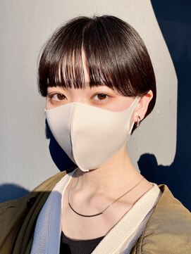 ブルートマト(BLUE TOMATO) 耳掛けマッシュショート