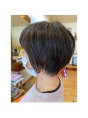 短すぎないショートボブ