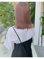 ロクス(Locus)&nbsp;【ブリーチ×ベージュグレイピンク】