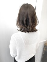 ネオリーブ チロル 横浜西口店(Neolive CiroL.)&nbsp;外はねボブ　ボブルフ　アッシュベージュ くびれヘア