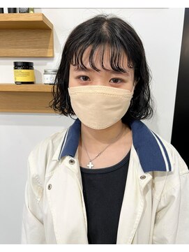 ワク(WAKU) hikari style No.28　切りっぱなしボブ