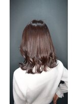 ボアップ 京橋店(boappu)&nbsp;#ピンクブラウン#モテ髪#秋色#ブリーチなし#イルミナカラー