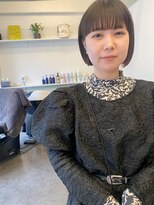 ヤーン(yearn) 《yearn》ミニボブ×地毛風ベージュ 《伏見/栄/名駅》