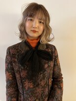 ロティー(loty)&nbsp;【hono】デザインカラーにウェーブヘア