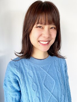 ミルク キチジョウジ(milk kichijoji) 外ハネミディ×ベージュ【milkkichijoji吉野けいこ】