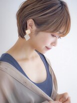 ロンド 銀座(Lond)&nbsp;【銀座◇成田】丸みショートヘルシースタイルショコラアッシュ